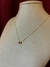 Conjunto ponto de luz fucsia - Banho de ouro 18k na internet