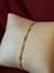 Pulseira de pedras coloridas - Banho de ouro 18k - comprar online