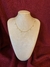 Choker gotinhas de cristal - Banho de ouro 18k - comprar online