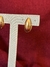 Brinco argola articulada gota - Banho de ouro 18k na internet