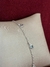 Pulseira cristal azul claro - Prata 925 - comprar online