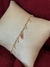 Pulseira infantil melancia - Banho de ouro 18k