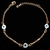 Pulseira 3 Olho Grego - Banhada a Ouro