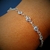 Pulseira 16 Zircônias 4mm Cristal - Brilho e Elegância em Prata