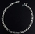 Pulseira Figaro Masculina Banhada a Prata - comprar online