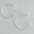 Brinco de Argola Lisa Fio 1,2x26mm Banhado a Prata - comprar online
