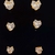 Brinco Trio de Zircõnia Cristal 6mm Banhado a Ouro 18k