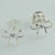 Brinco Lacinho 10cm com Zircônia Cristal - Banhado a Prata