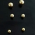 Trio de Brinco de Bolinha Maciça 2,5mm/3mm/4mm - Banhado a Ouro 18k - comprar online