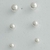 Trio de Brinco de Bolinha Maciça 2,5mm/3mm/4mm - Banhado a Prata - comprar online