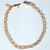 Pulseira Masculina Elo Portugues 5mm 21cm - Banhado a Ouro - comprar online