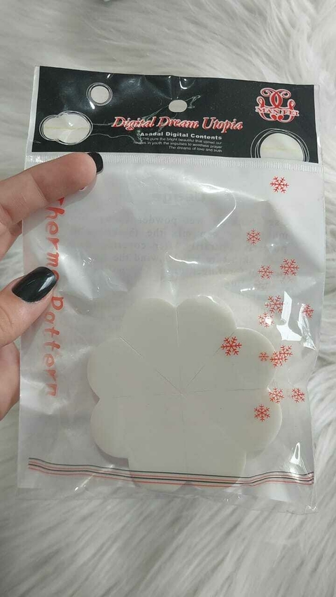 Kit esponjinha Man Fei com 8