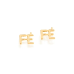 Brinco Rommanel fé folheado a ouro cod 526449