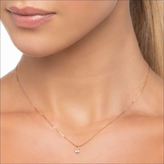 Imagem do Conjunto Rommanel festa chique elegante mães banhado ouro 18