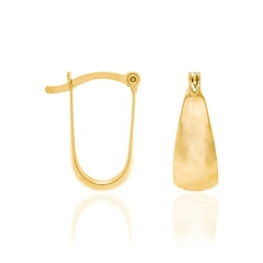 Brinco Rommanel argola folheado a ouro 18k Cód. 522906 - comprar online