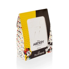 Gargantilha Rommanel laço da minnie folheado a ouro com zircônias 42 cm 532496 - Coutinho Joias Folheadas Rommanel