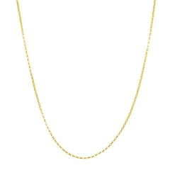 gargantilha Rommanel folheado a ouro fio veneziano 530714 42cm