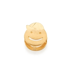Pingente Rommanel folheado a ouro menino 540685