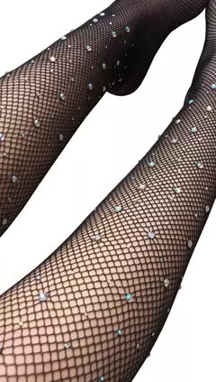 Imagen de Medias de red con Strass