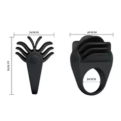 Anillo vibrador escamado Chester - Maldiva Sexshop