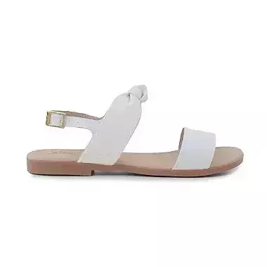 Sandália Klin Suami Branco/Nude New Ref: 126129