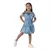 Vestido Jeans Infantil Mania Kids Ref: MK 6153