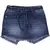 Short-Saia Jeans Infantil Feminino Mania Kids Ref: MK 6146 - comprar online