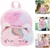 Mochila Escolar Unicórnio Pelúcia - comprar online