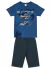 Conjunto infantil com bermuda moletinho Brandili Ref.: 26048 - comprar online