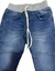 CALÇA JEANS JOGGIN COM CÓS RIBANA REF: 24312 na internet