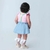 Meia 3/4 Infantil Arrastão com Laço Pimpolho Ref: 95991/95971/95981/96001 - loja online