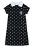 Vestido Wandinha menina em cotton Brandili REF.: 26201
