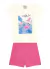 Conjunto infantil menina de flamingo Brandili Ref.: 36207 - comprar online