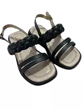 Sandália Papete Preto Infantil ToKpé Ref: 17209