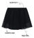Conjunto Wandinha Blusa/Shorts Saia Tule Brandili Ref: 26398 - MUNDO ENCANTADO KIDS
