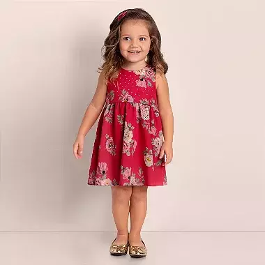 Vestido Infantil Milon Bi Elastic Ref: 14052