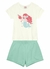 Conjunto Infantil Menina Brandili Ref.: 36232 - MUNDO ENCANTADO KIDS