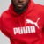 Moletom Puma Capuz Essentials No. 1 Logo - Vermelho - loja online
