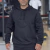 Blusa Moletom Calvin Klein Logo Relevo - Preto na internet