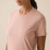 Camiseta Fila Regular Basic Outline Feminina - Nude Rose