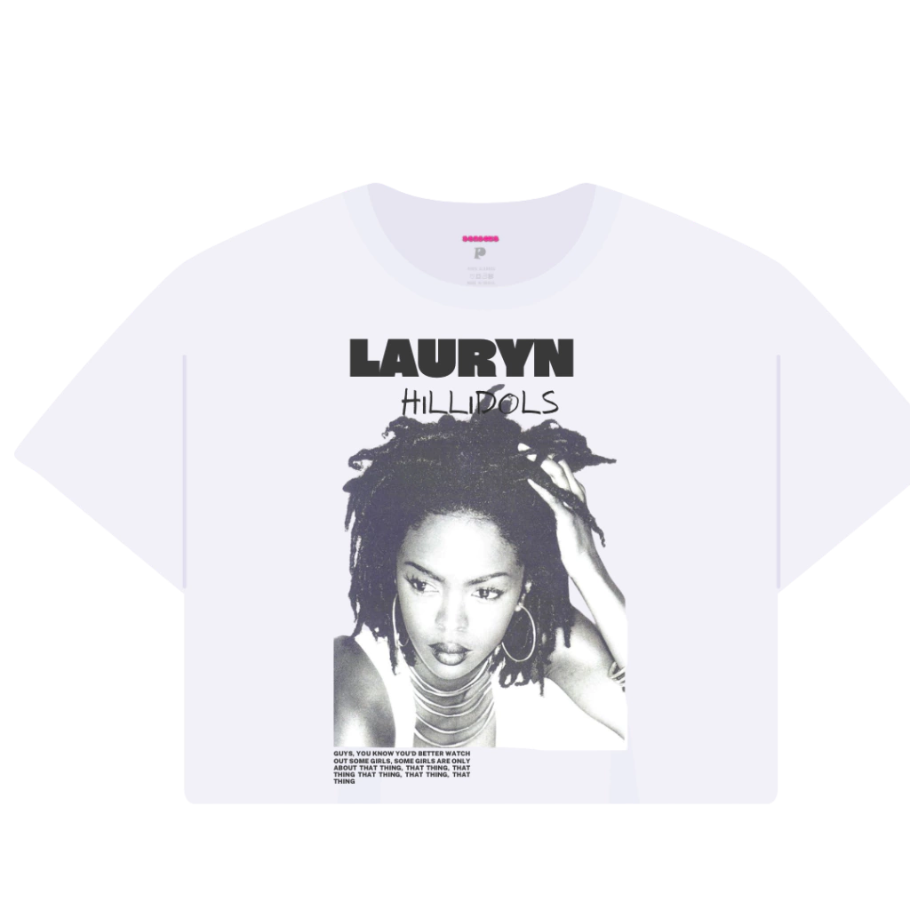 CROPPED OVERSIZED LAURYN HILL