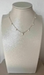 Choker amorinhas prateada
