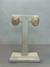 Brinco escudo cascata dourado - comprar online