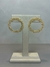 Argola frontal Insp. CA esferas dourado - comprar online