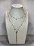 Kit 2 Colares choker+gravatinha Insp. Carla Amorim - comprar online
