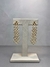 Brinco teia vazado zirconia Insp. Carla Amorim - comprar online