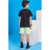 Conjunto camiseta dinossauros preta e bermuda verde Luc Boo - comprar online