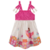 Vestido alcinhas pink fada Kukiê Alecrim - comprar online