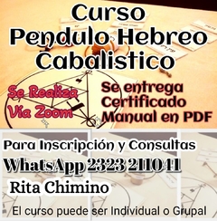 Banner de la categoría Curso Pendulo Hebreo Cabalistico