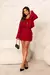 CONJ SAIA/BLUSA - LINHO MARSALA P